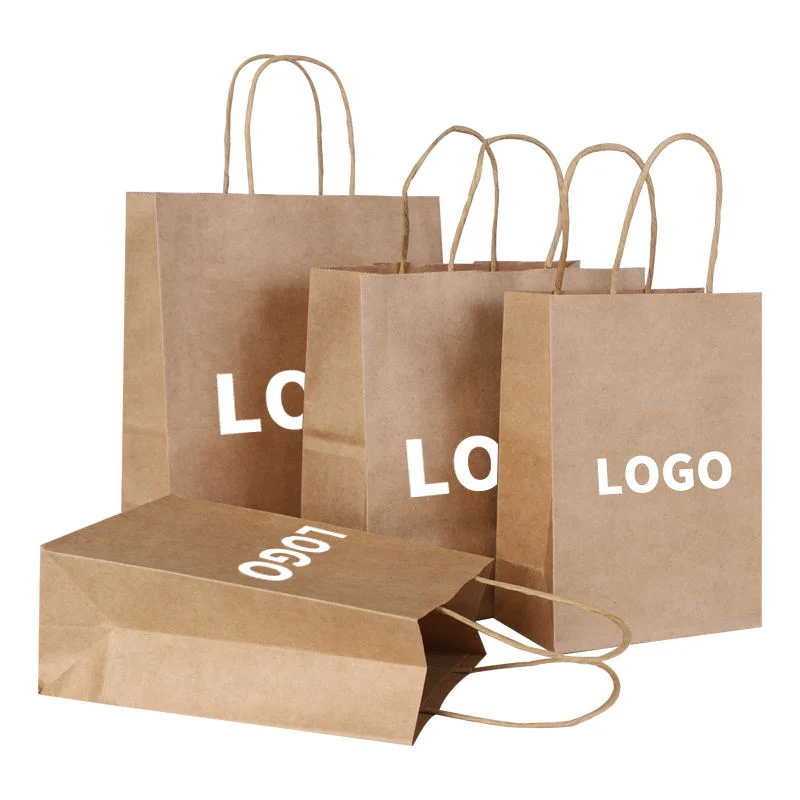 Custom Takeaway Bags - kraft paper takeaway bag