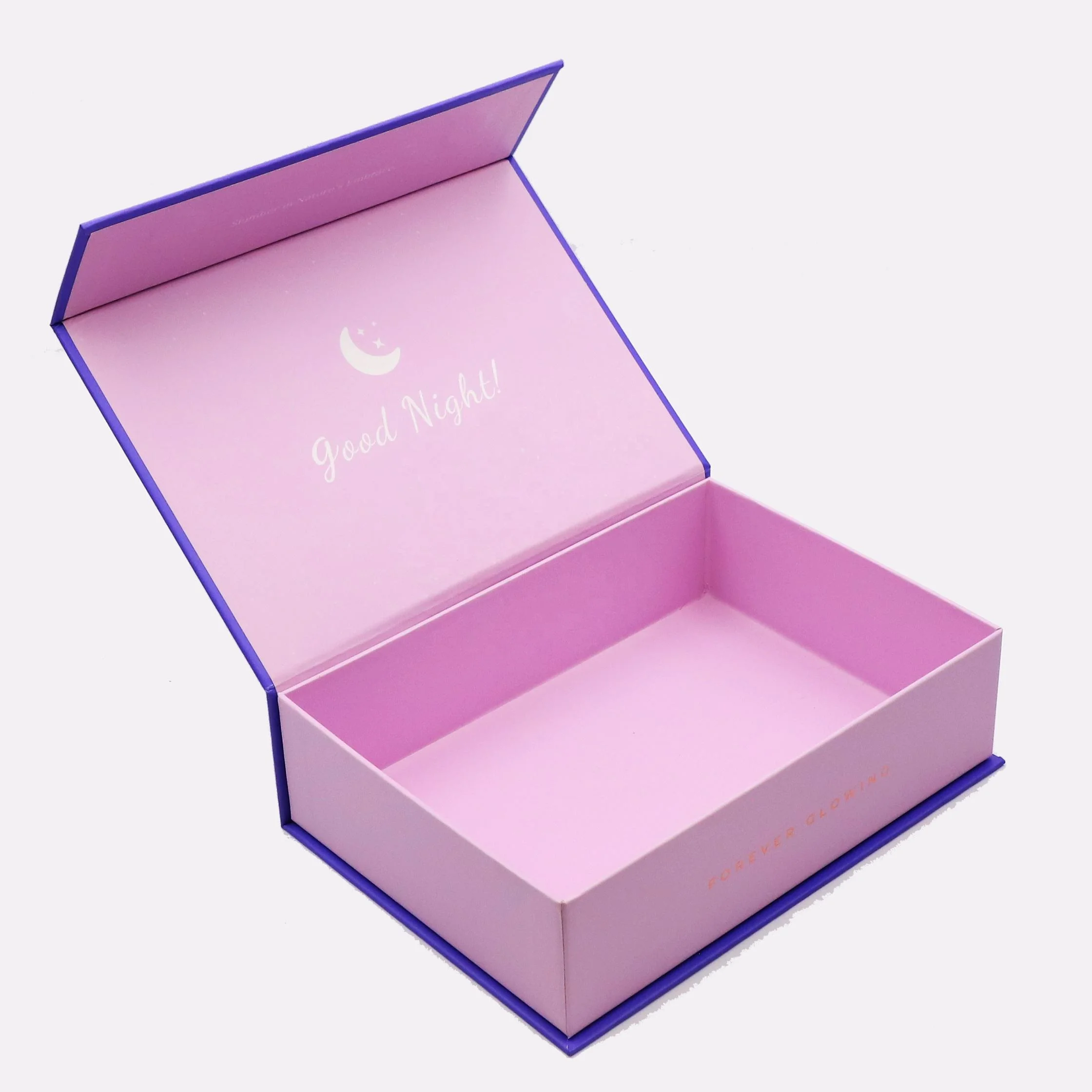 Magnetic Book Box - Luxury gift packaging with magnetic spine closure