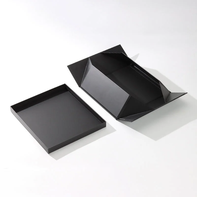 cardboard magnetic lid base box - view 2