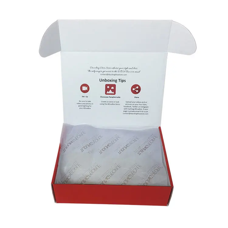 Tuck Top Mailer Box - corrugated shipping box