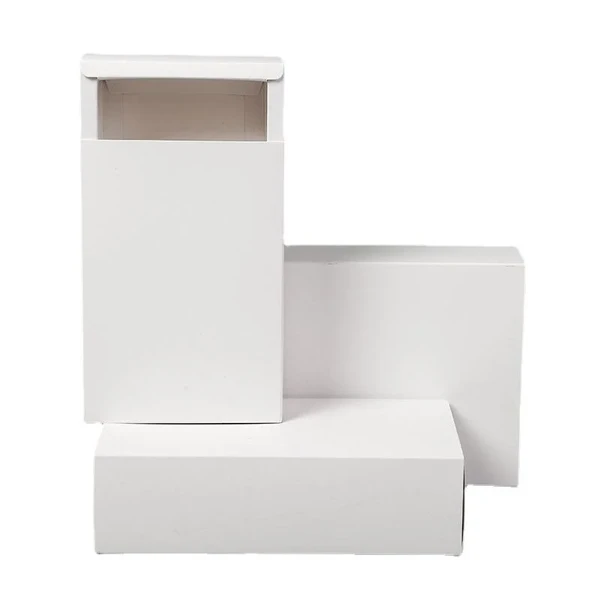 White Cardstock Drawer Box