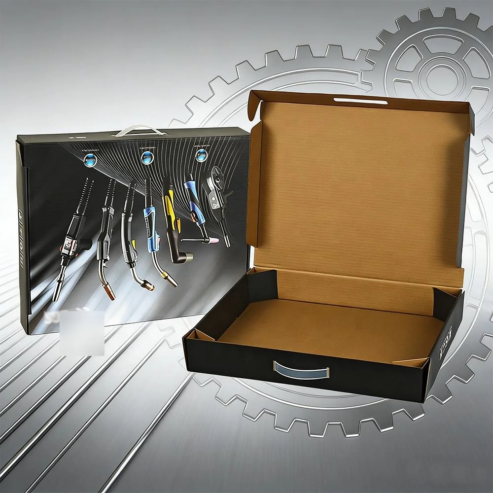 mailer box with handle - view 3