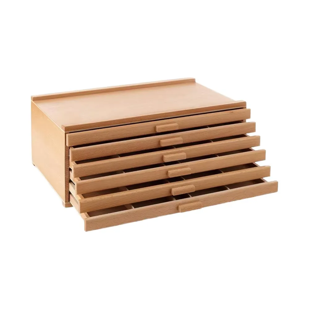 cardboard wood board drawer box - view 3